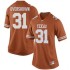 #31 DeMarvion Overshown Texas Longhorns Women Replica Alumni Jerseys Orange
