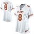 #8 Casey Thompson Longhorns Women Game Alumni Jersey White
