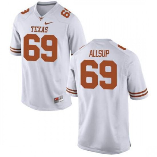 #69 Austin Allsup UT Men Limited University Jersey White #69 Austin Allsup UT Men Limited University Jersey White