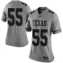 #55 Elijah Mitrou-Long University of Texas Women Limited Alumni Jerseys Gray