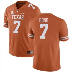 #7 Isaiah Bond UT Men SEC Conference Stitched Jersey Orange