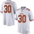 #30 Mason Ramirez Texas Longhorns Men Replica High School Jerseys White