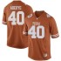 #40 Ayodele Adeoye University of Texas Men Game Embroidery Jersey Orange