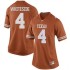 #4 Drayton Whiteside Texas Longhorns Women Game University Jerseys Orange