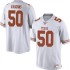 #50 Byron Vaughns UT Men Game Alumni Jersey White