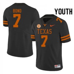 #7 Isaiah Bond University of Texas Youth SEC Conference Alumni Jersey Black