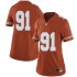 #91 Jamari Chisholm Texas Longhorns Women Limited High School Jerseys Orange