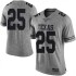 #25 B.J. Foster University of Texas Men Limited NCAA Jerseys Gray