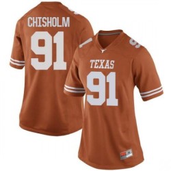 #91 Jamari Chisholm UT Women Replica Player Jerseys Orange
