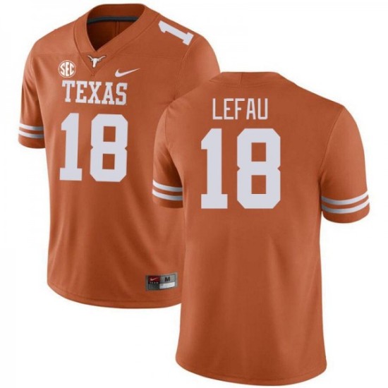 #18 Liona Lefau UT Men SEC Conference 2024 Jersey Orange #18 Liona Lefau UT Men SEC Conference 2024 Jersey Orange