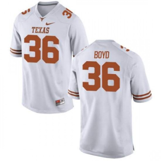 #36 Demarco Boyd UT Men Limited Stitched Jerseys White #36 Demarco Boyd UT Men Limited Stitched Jerseys White