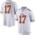 #17 D'Shawn Jamison UT Men Game Official Jerseys White