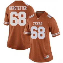 #68 Derek Kerstetter Longhorns Women Replica University Jersey Orange